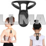 Умный корректор осанки с вибрацией Posture training device USB Черный